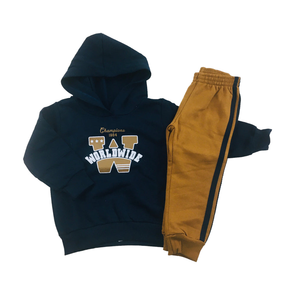 Conjunto Pulla Bulla Masculino Champions 1984 World Wide