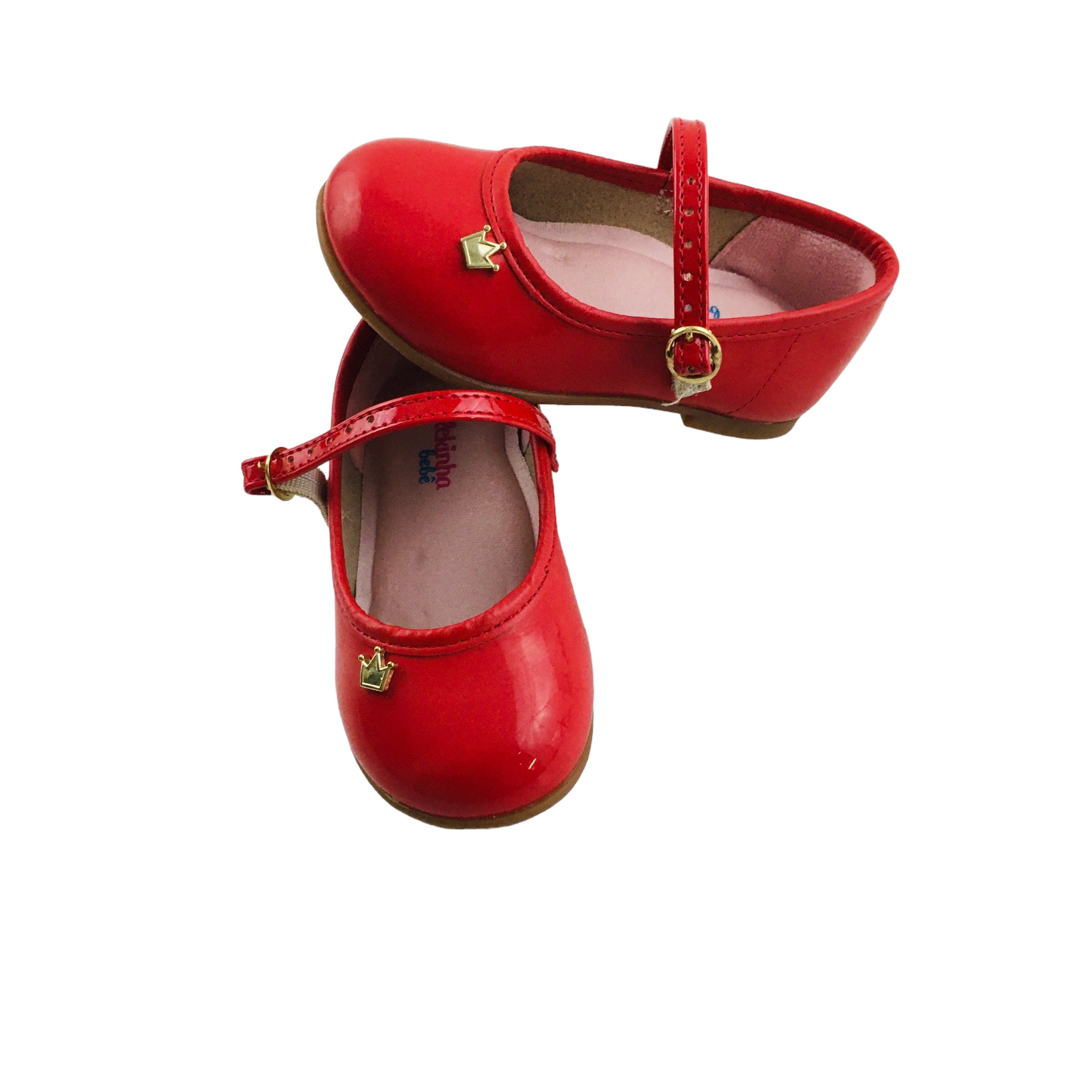 Sapatilha Feminina Bebe Molekinha Verniz Premium