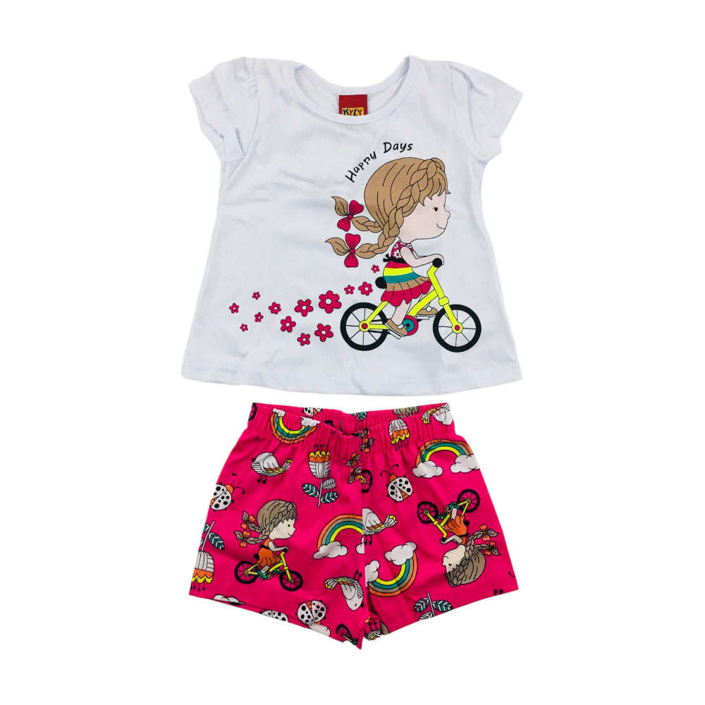 Conjunto Feminino Happy Days Kyly