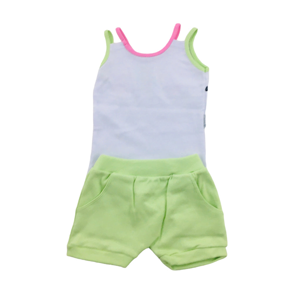 Conjunto Feminino Yuks Melancia Blusa Alcinha E Short