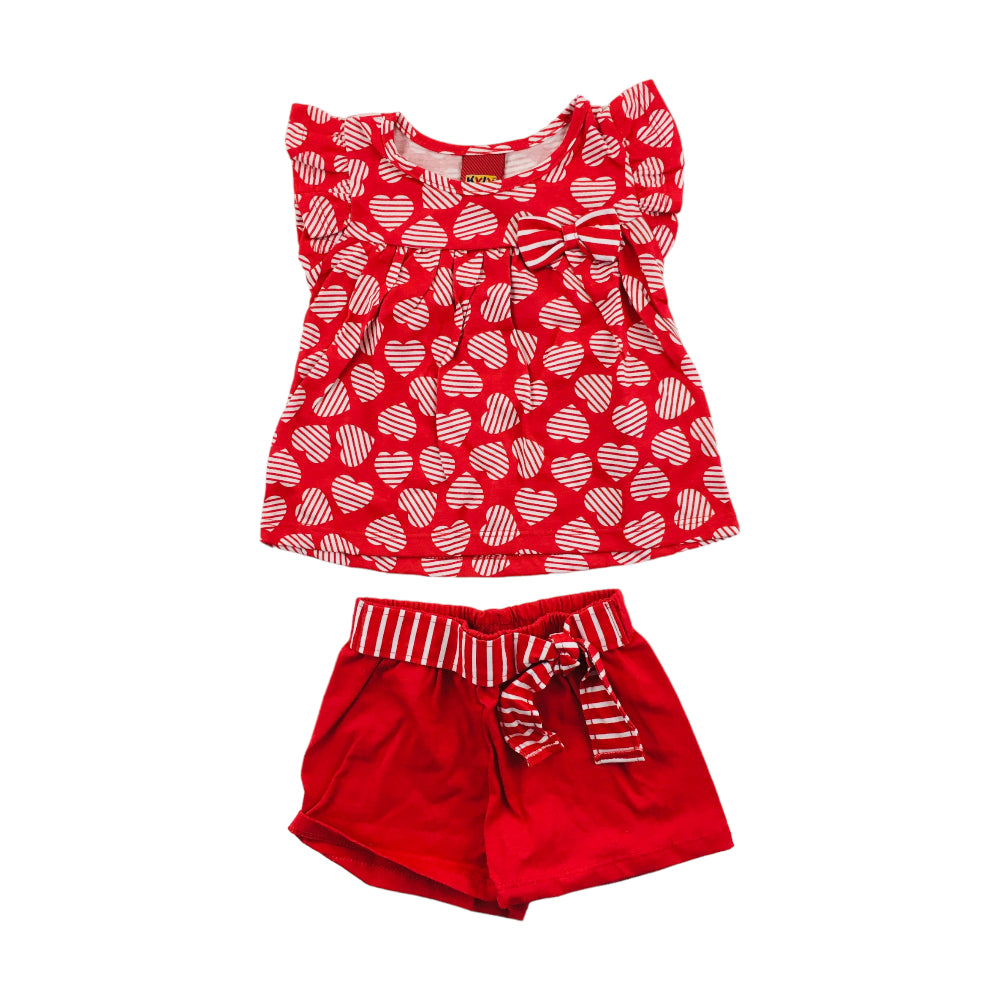 Conjunto Feminino Corações Kyly