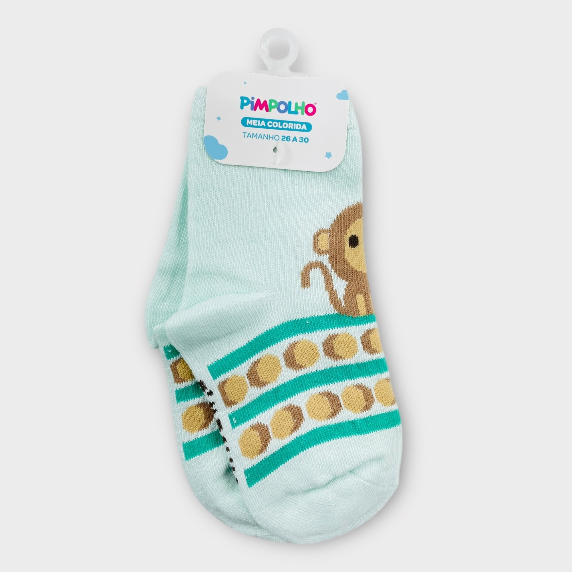 Meia Colorida Masculino Pimpolho Cano Alto