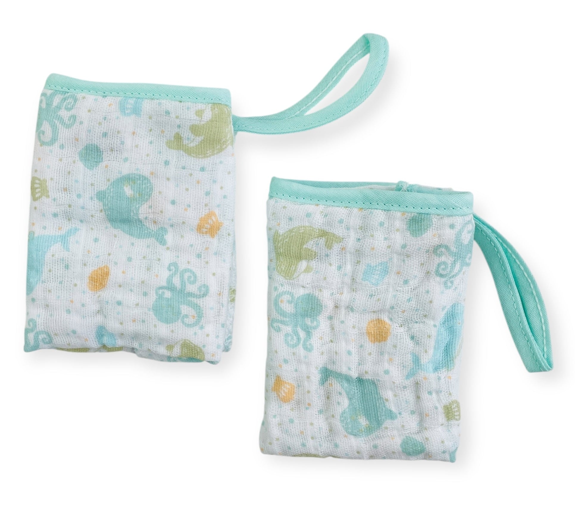 Pano De Boca Baby Nice Soft Estampado 2 Peças