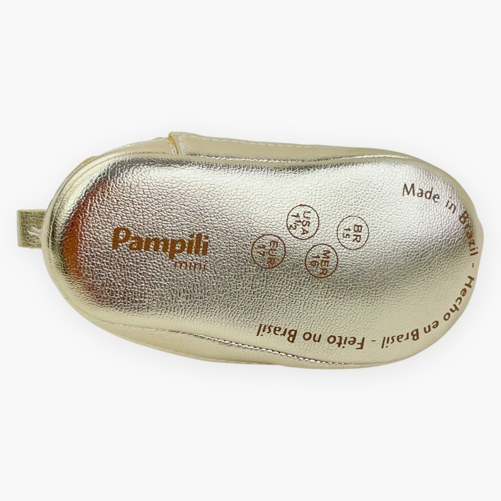 Tênis Pampili Mini Nina Flor De Strass
