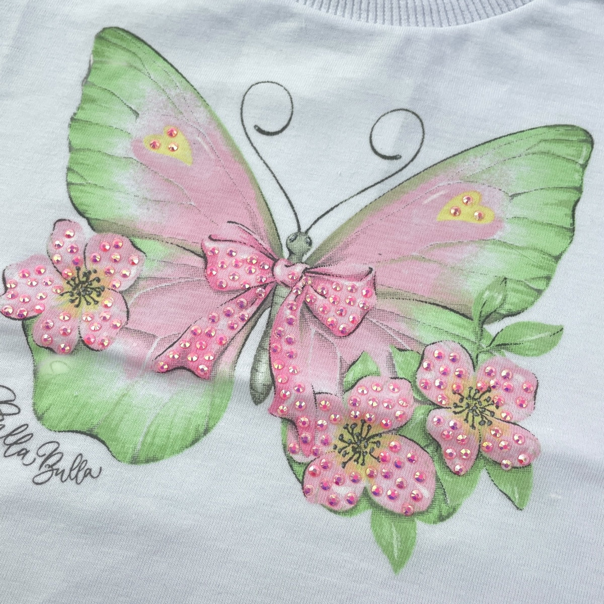 Blusa Pulla Bulla Infantil Borboleta e Flores