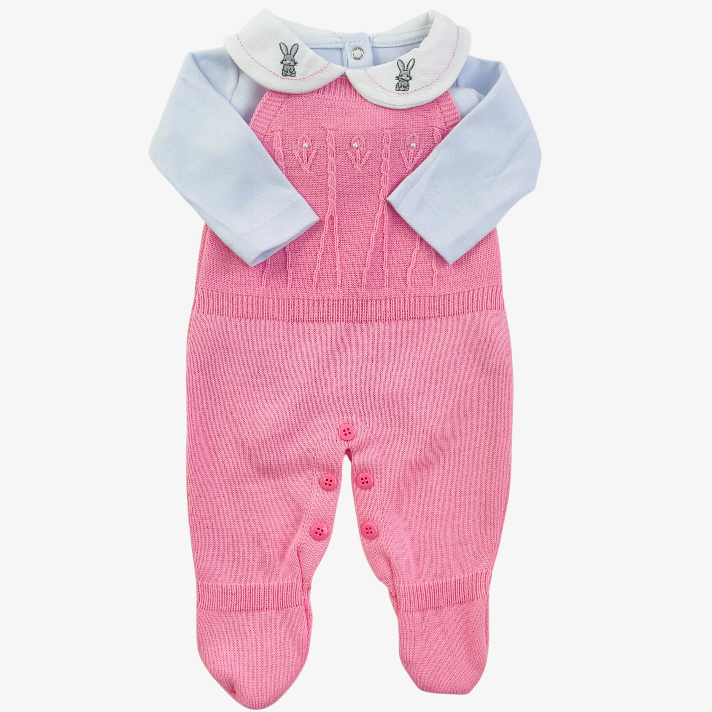 Jardineira Tamine Baby Carolina 2 Peças