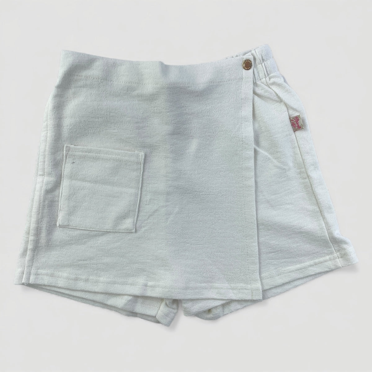 Short Saia Brincar e Arte Moletinho Jacquard