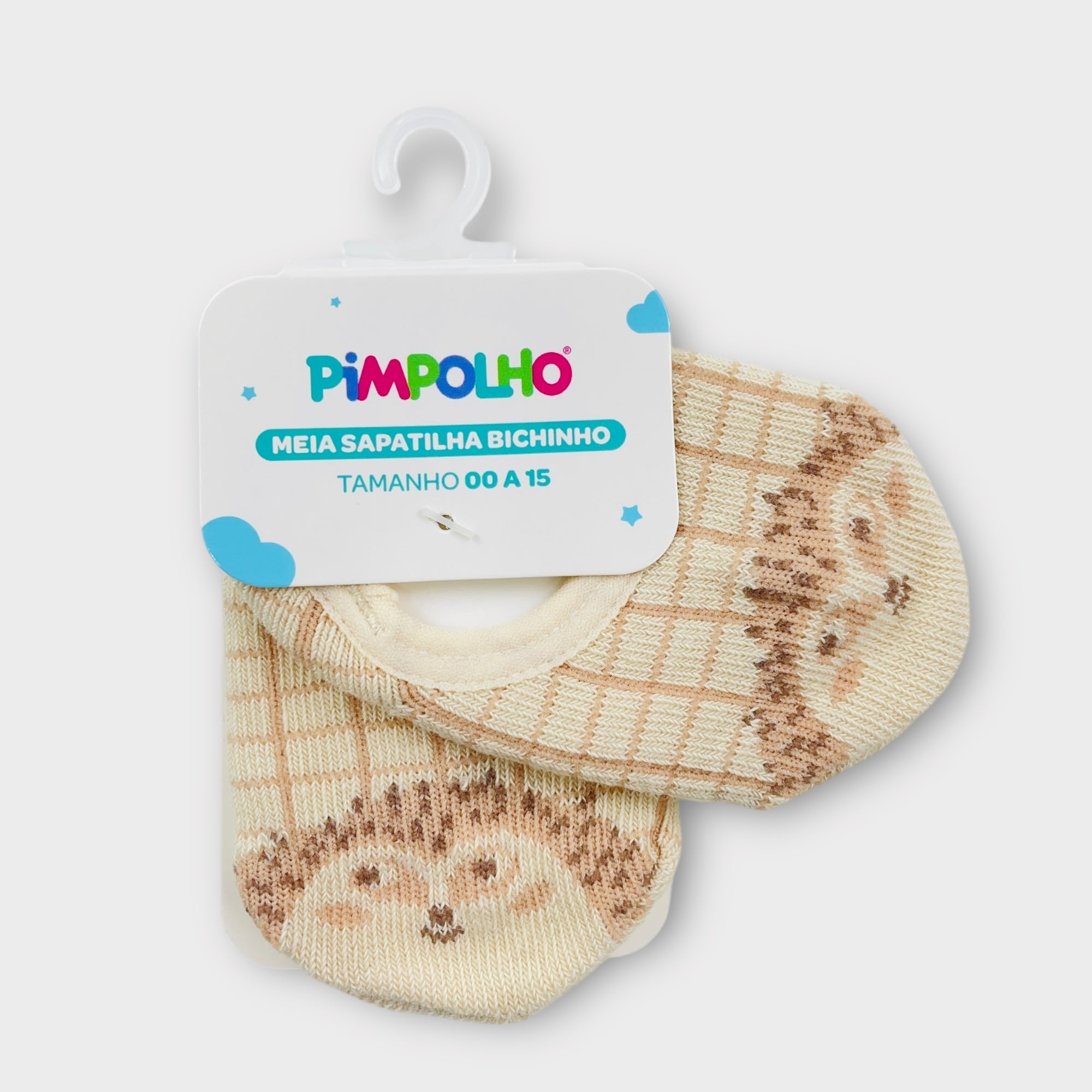 Meia Sapatilha Pimpolho Bichinho