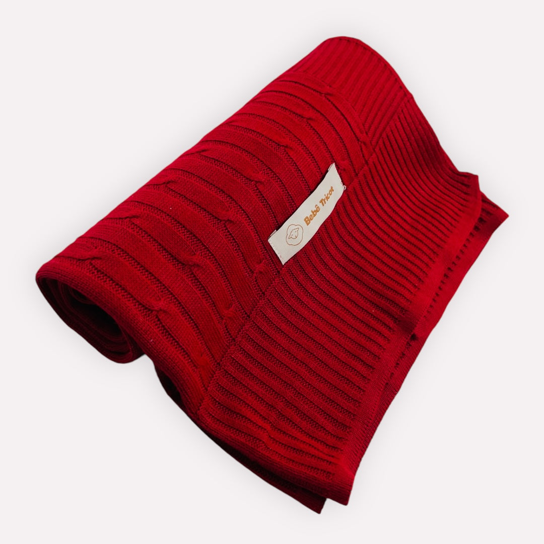 Saída De Maternidade Bebe Tricot Trancas 3 Peças