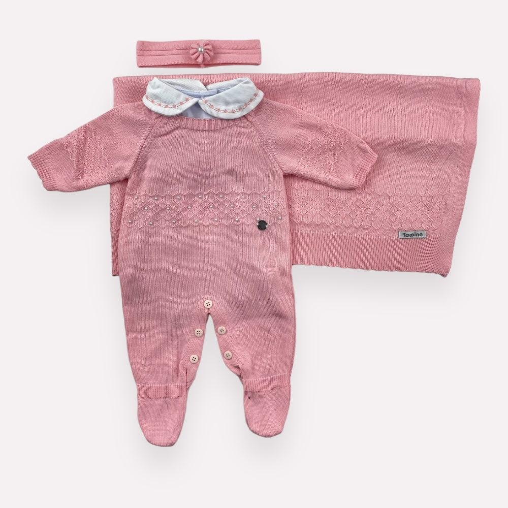 Saída de maternidade tamine baby esther 4 pcs