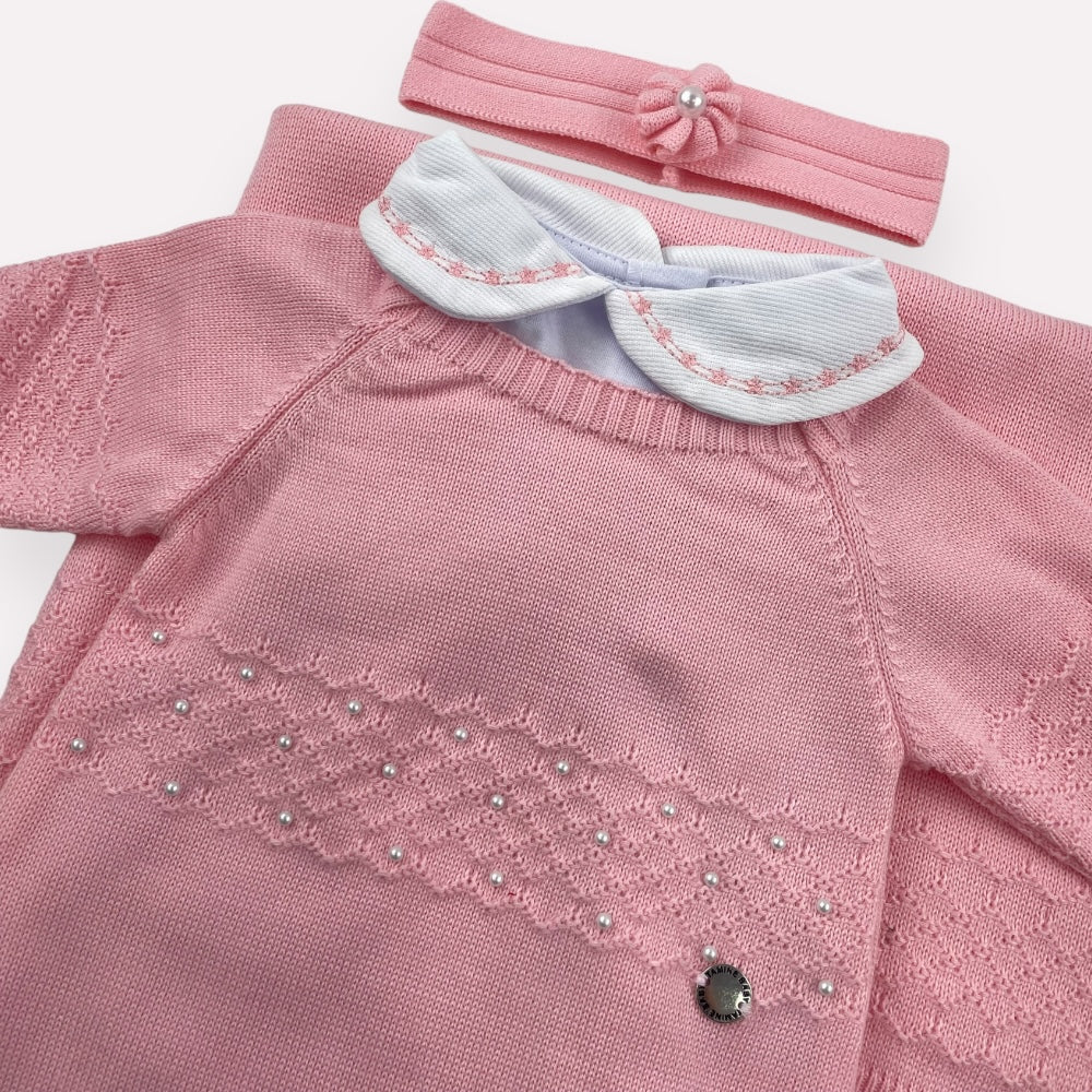 Saída de maternidade tamine baby esther 4 pcs