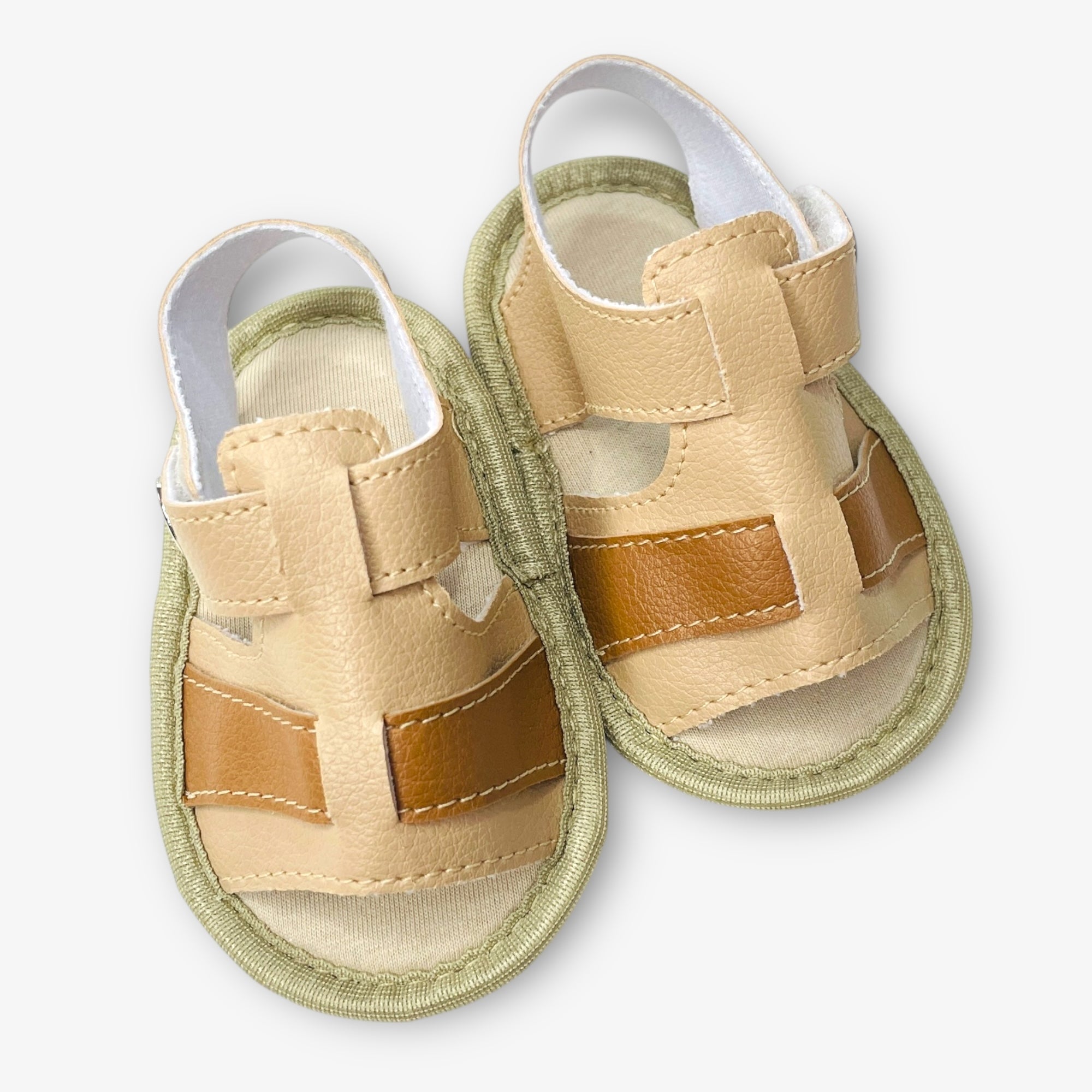 Sandália Bebê Keto Baby Bicolor