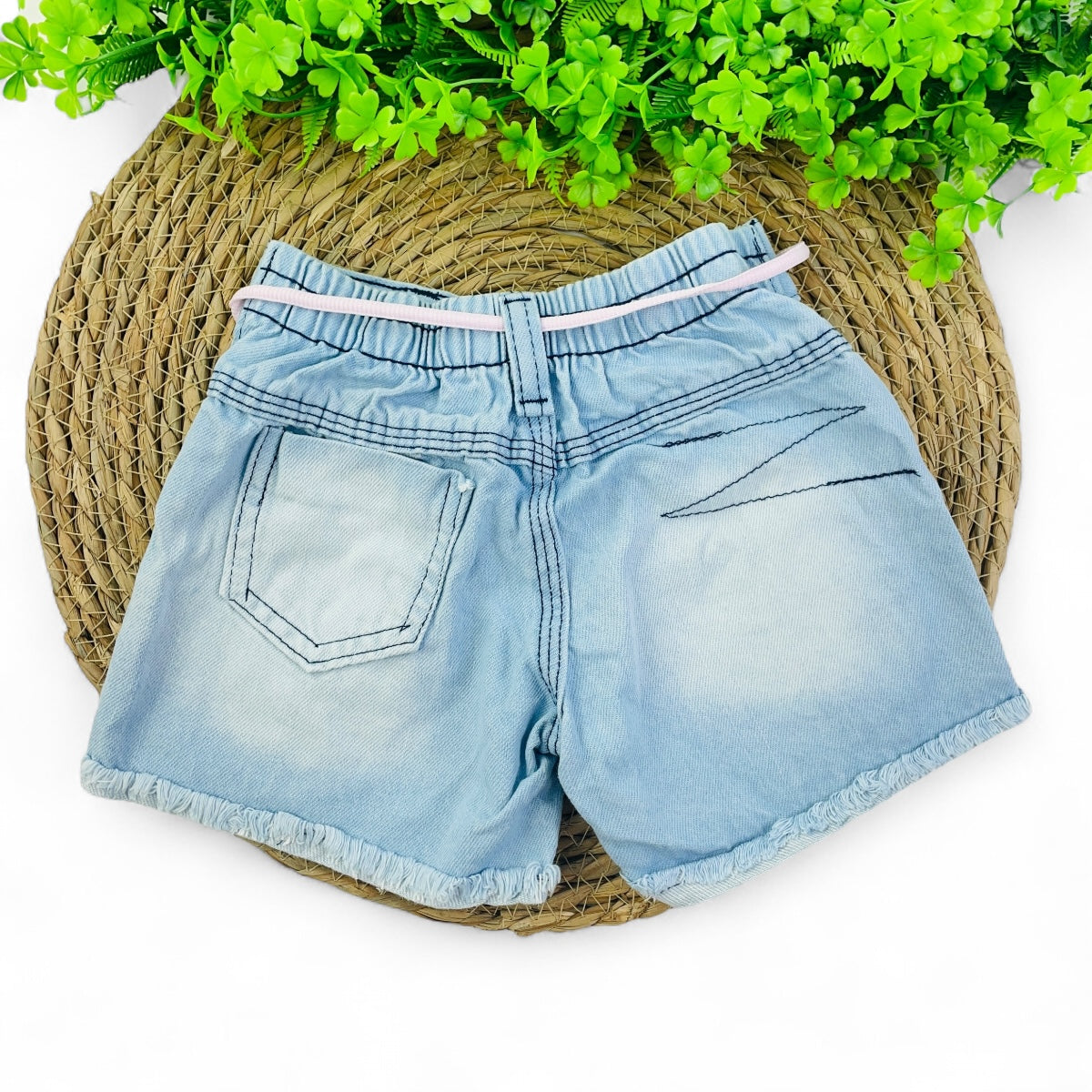 Short Jeans Bebela Kids Raposinha
