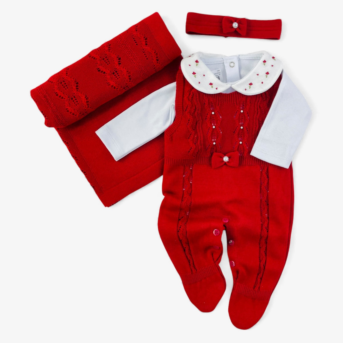 Saída de Maternidade Tamine Baby Isa 4 Peças