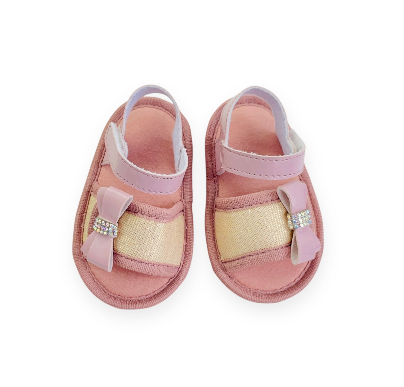 Sandália Bebê Keto Baby Laco Pérolas
