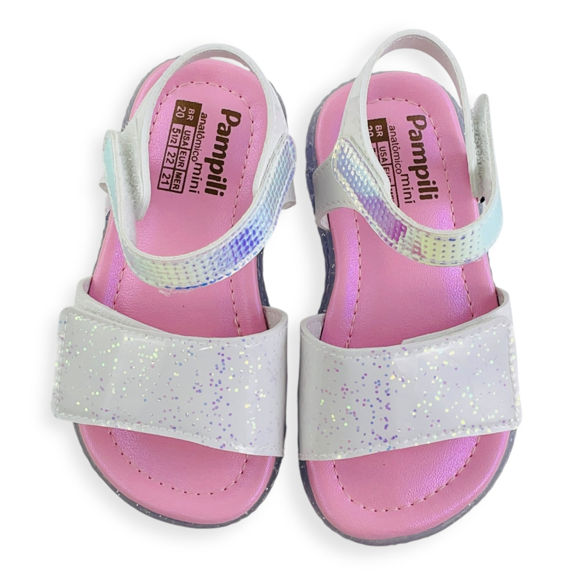 Sandália Pampili Mini Led Brilhos