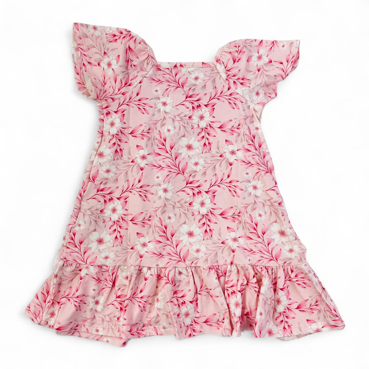 Vestido Pulla Bulla Infantil Floral Rodado para Verão