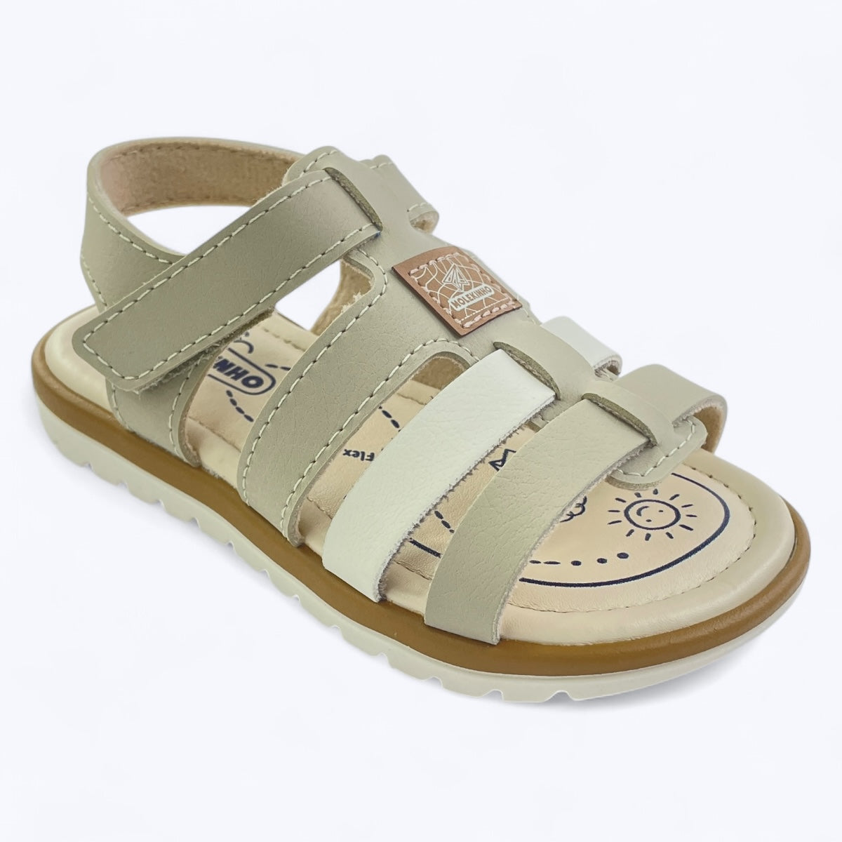 Papete Sandália Infantil Molekinho Casual Conforto Estilo