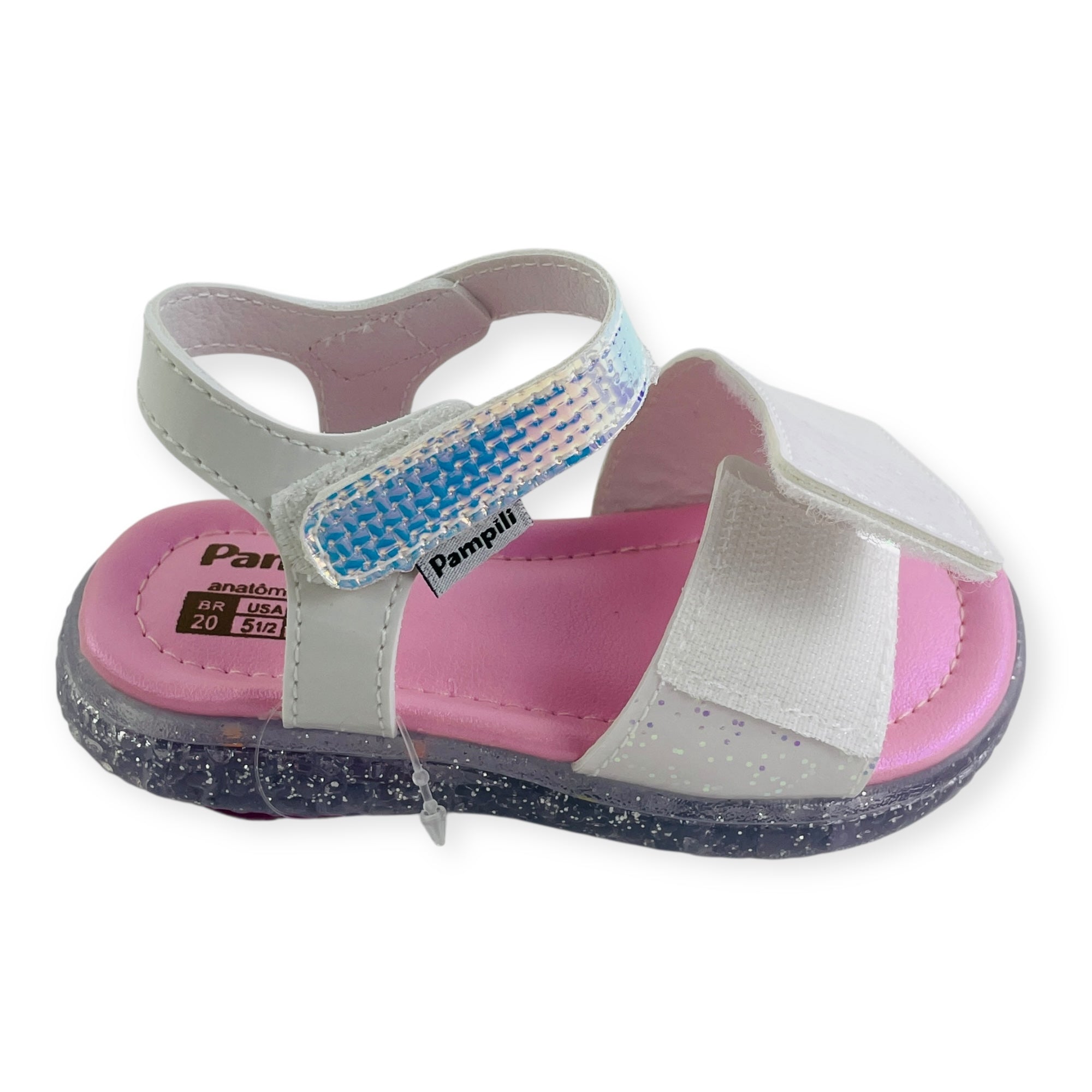 Sandália Pampili Mini Led Brilhos