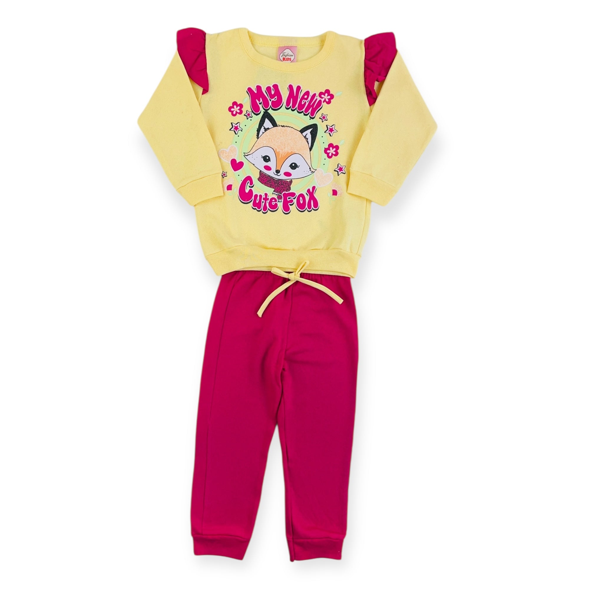Conjunto Fashion Kids My New Cute Fox