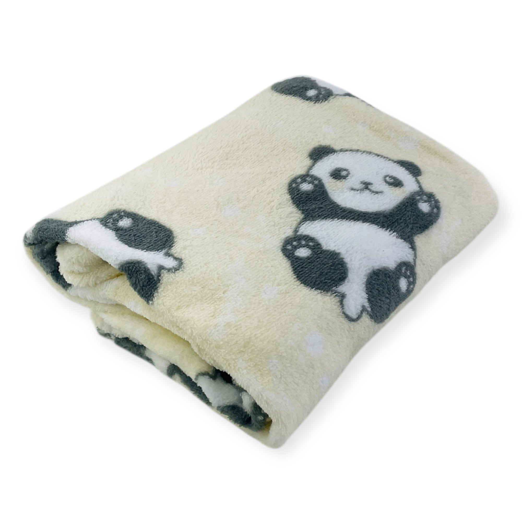 Manta Confort Pandinha 90 X110 Cm - Amarelo
