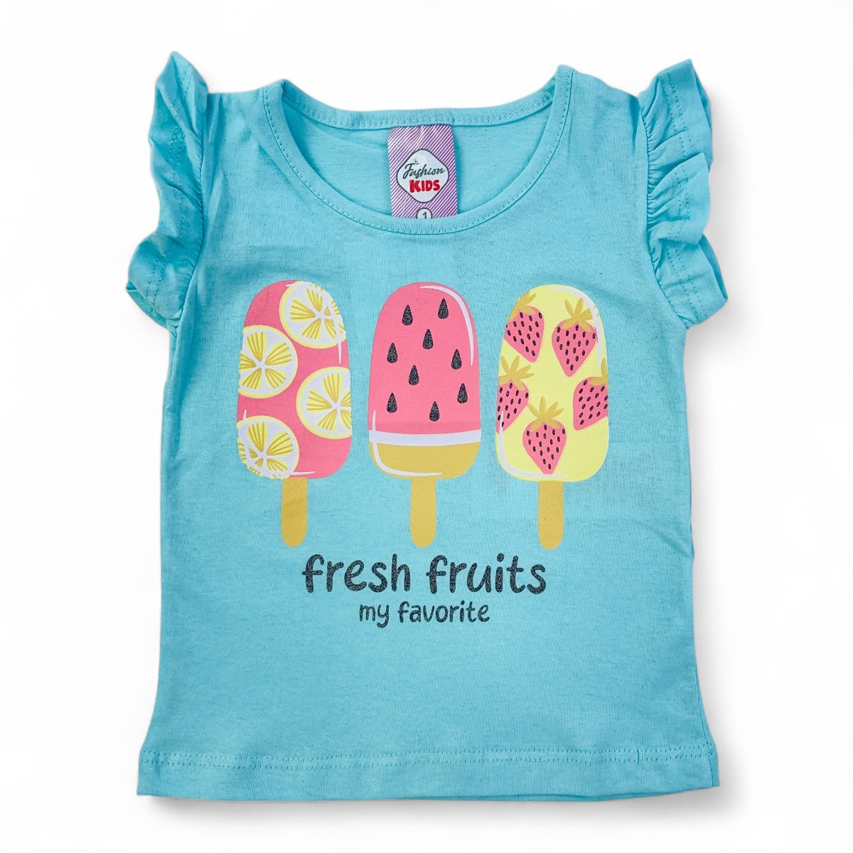 Blusa Fashion Kids Infantil Menina Em Malha