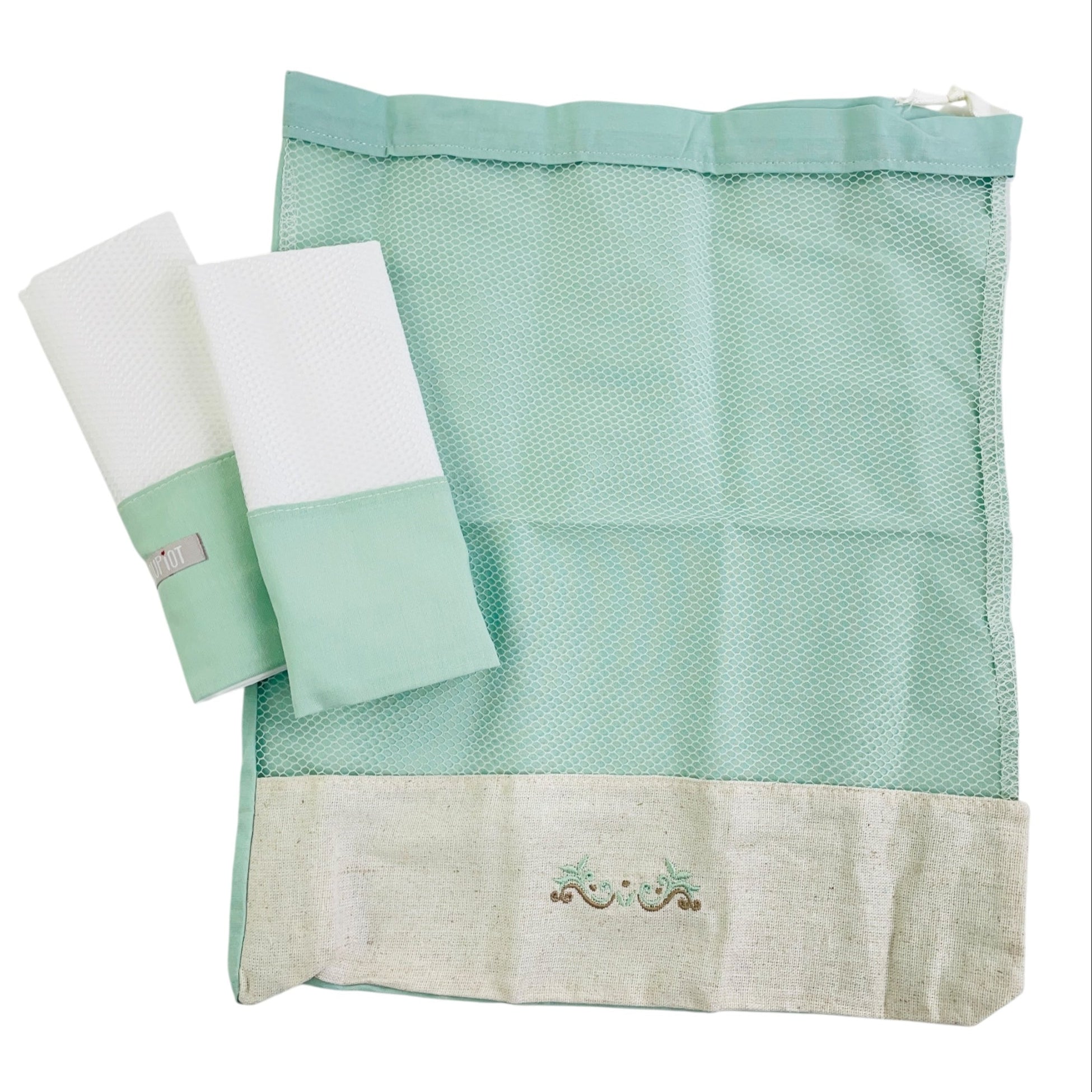 Kit Saquinho Loupiot Nature Maternidade 3 Peças