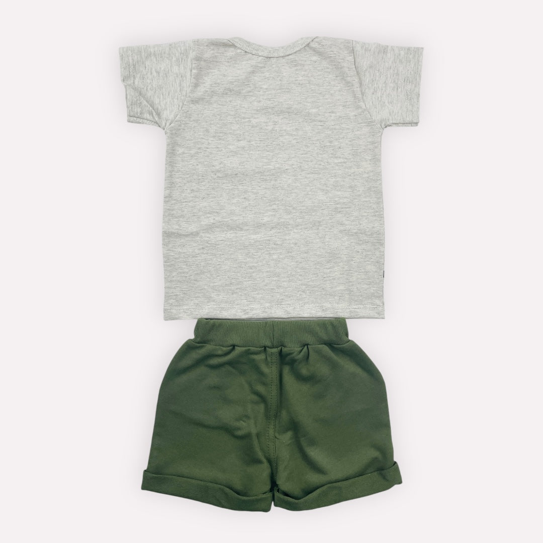 Conjunto Brokinha Safari