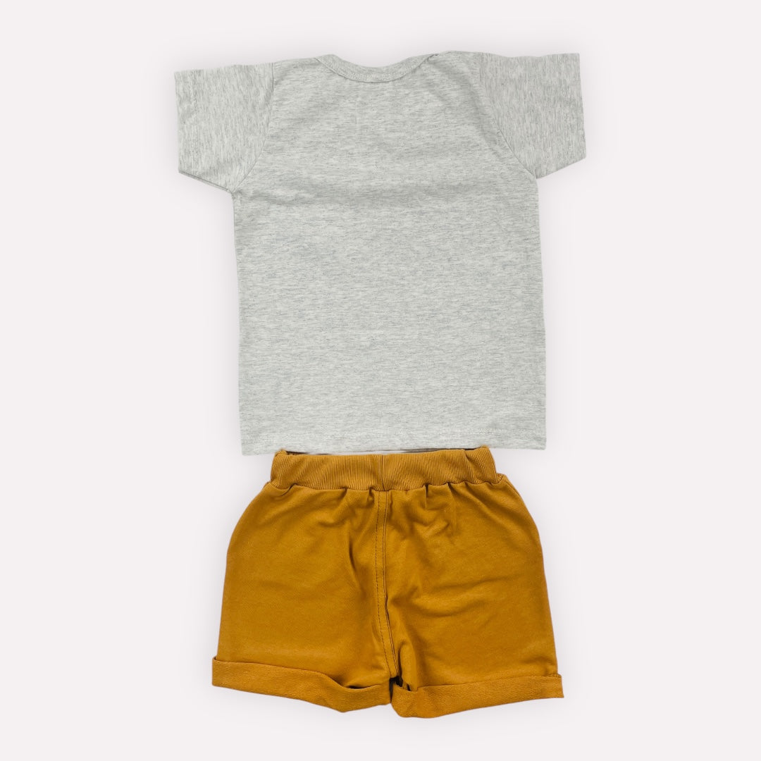 Conjunto Brokinha Safari