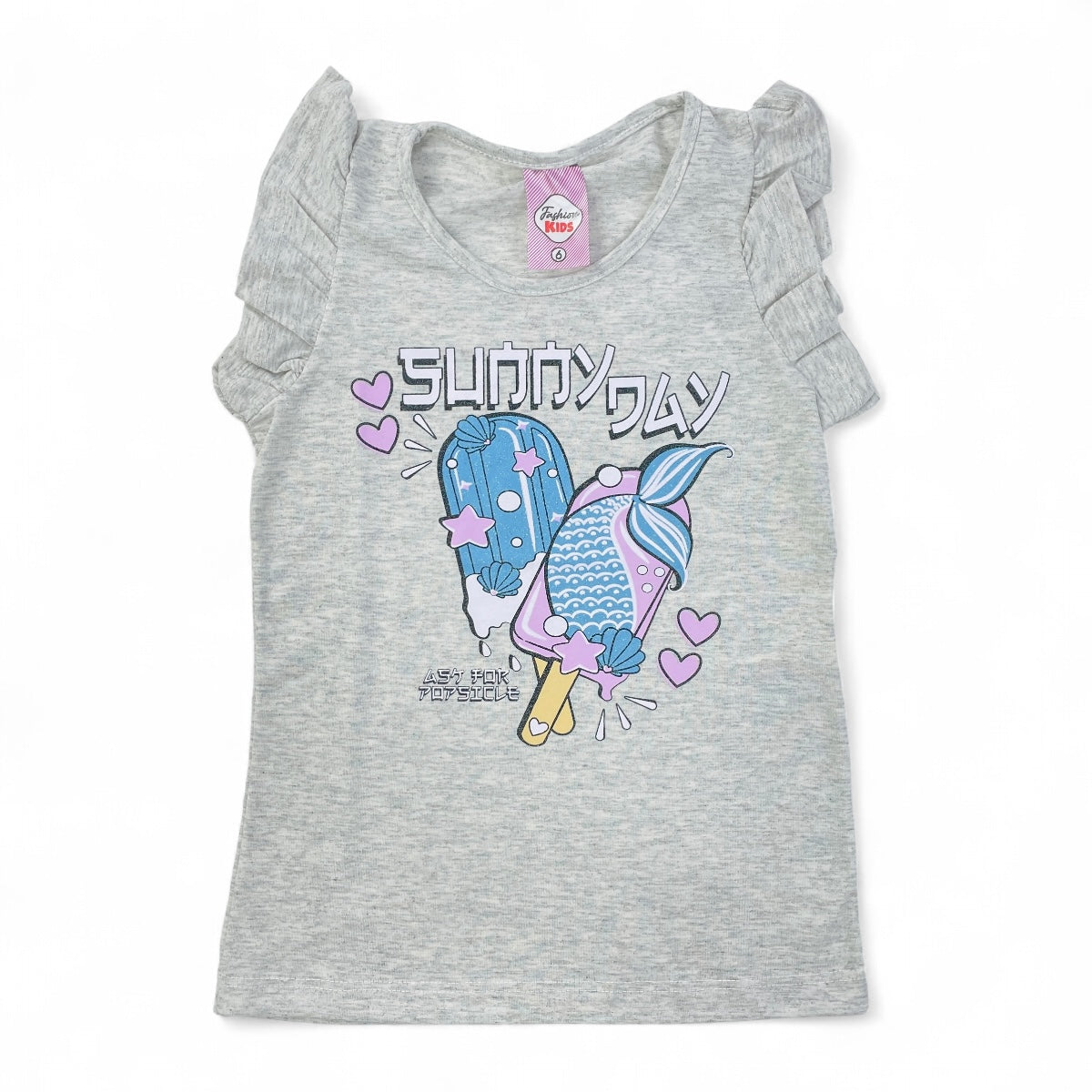 Blusa Fashion Kids Infantil Menina Em Malha