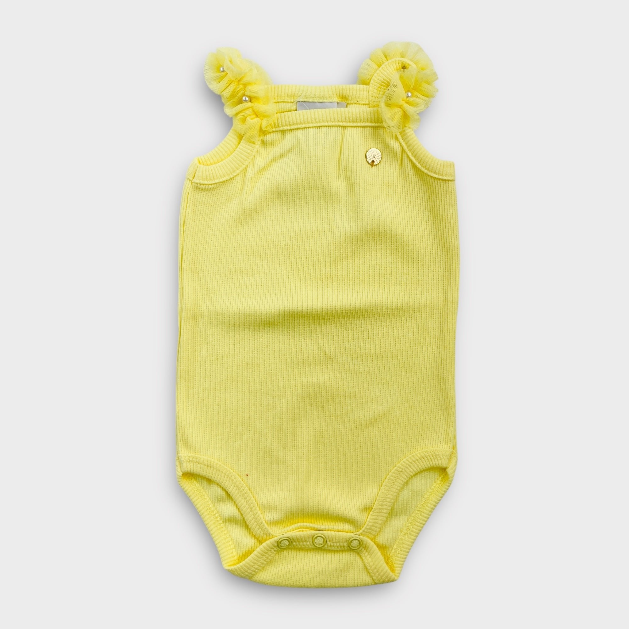 Body Bebê Pulla Bulla Canelado