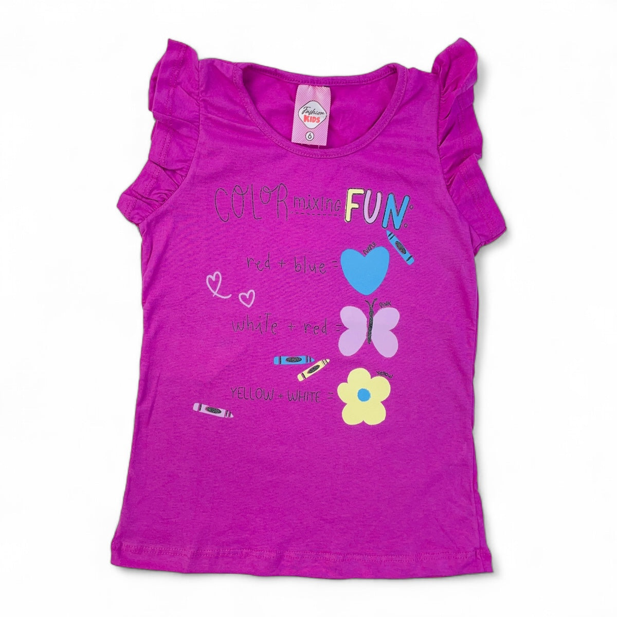 Blusa Fashion Kids Infantil Menina Em Malha