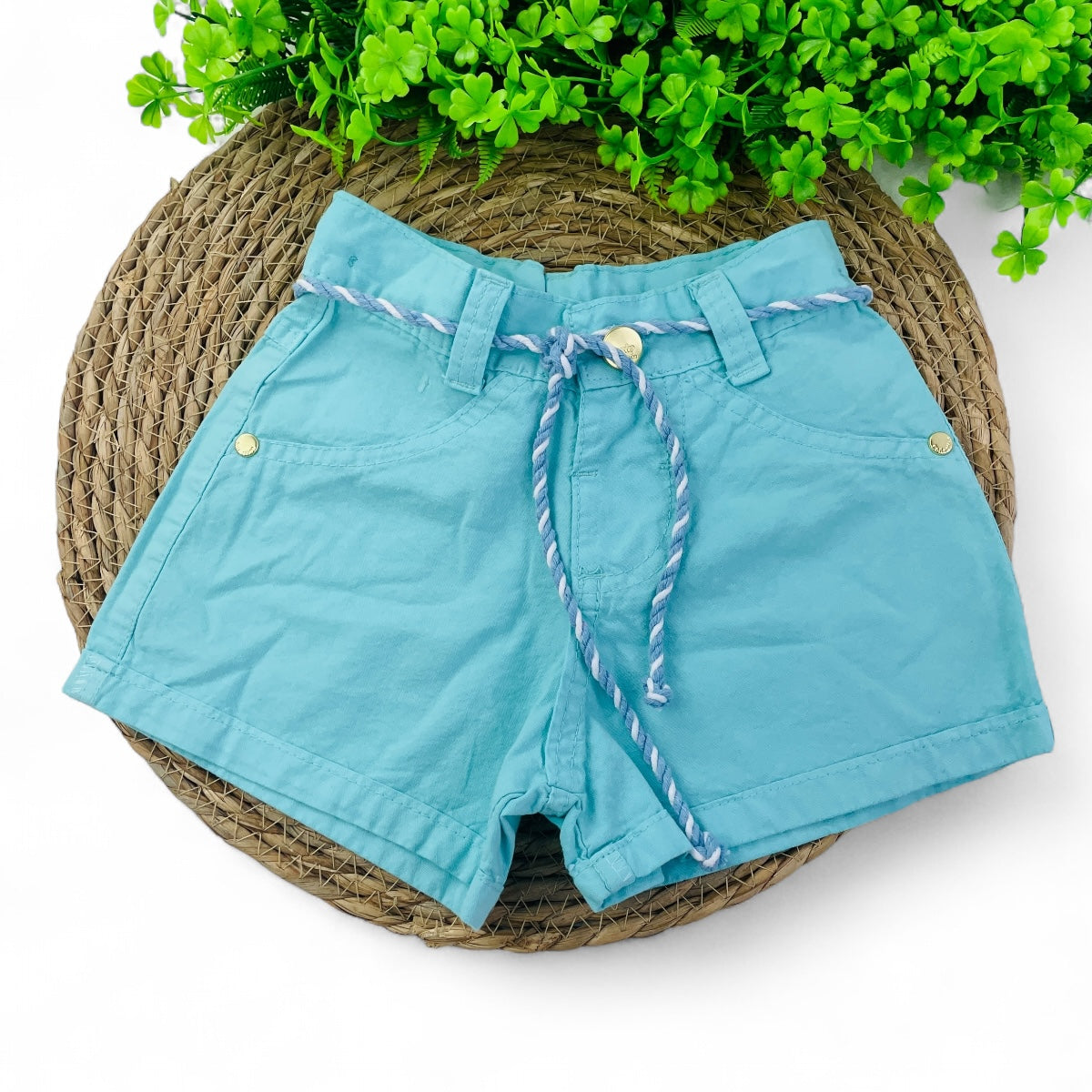 Short Sarja Bebela Kids Colorido