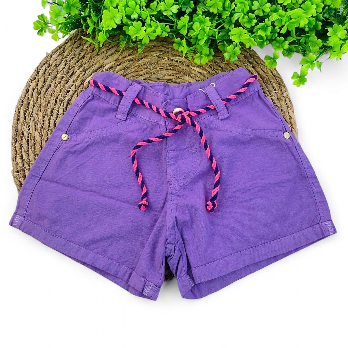 Short Sarja Bebela Kids Colorido