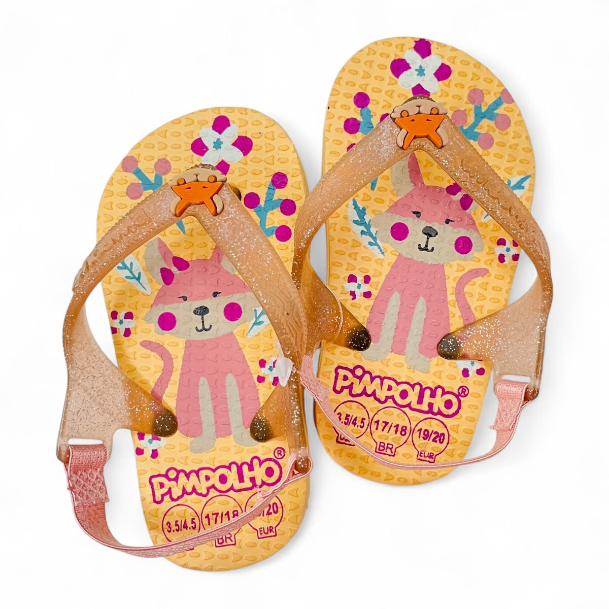 Sandália Pimpolho Baby Menina Praiana Raposa