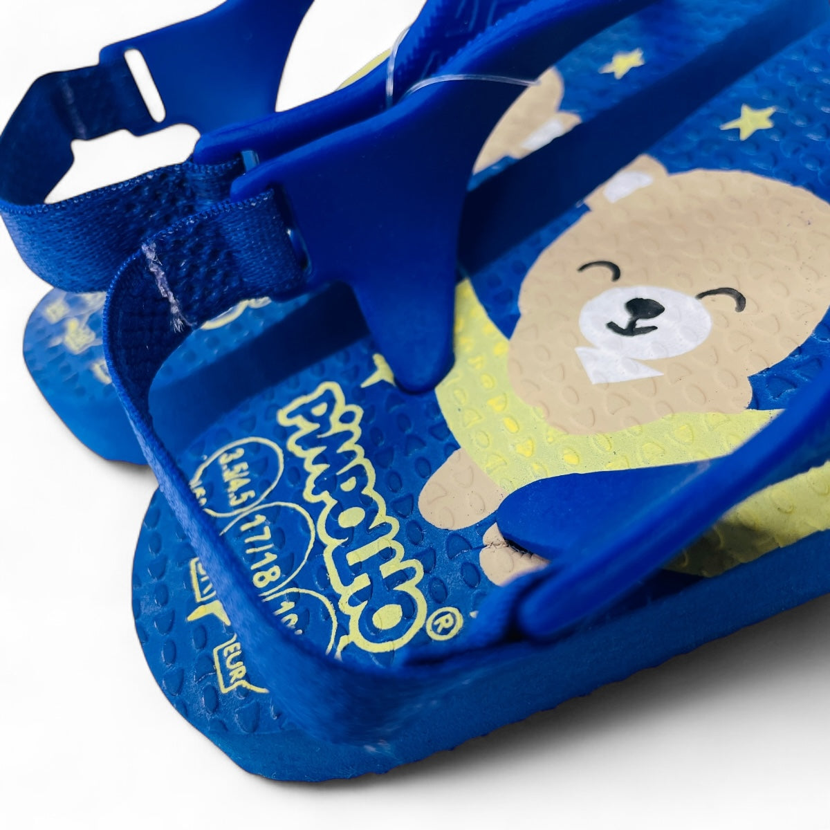 Sandália Pimpolho Baby Menino Praiana Urso Lua