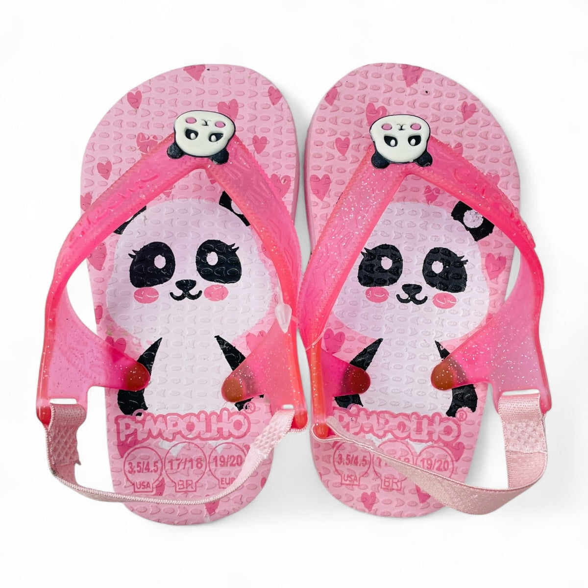 Sandália Pimpolho Baby Menina Praiana Panda