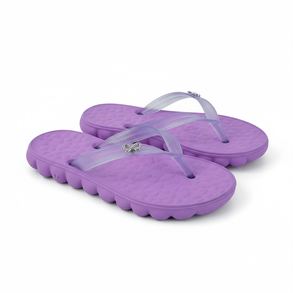 Chinelo Infantil Menina Pampili Nuvem Puffly