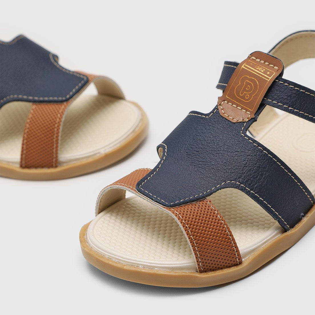 Sandália Masculina Pimpolho Clássica Bicolor
