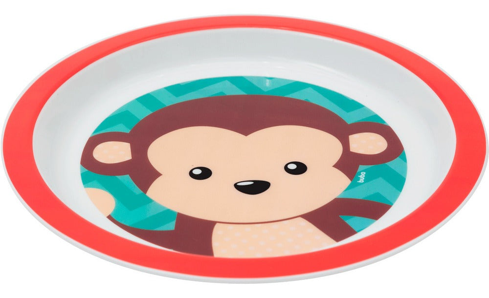 Pratinho Raso Bebê Buba Microondas 6M