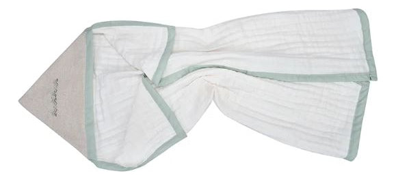 Toalhão Baby Loupiot Nature Bordado Capuz Toalha