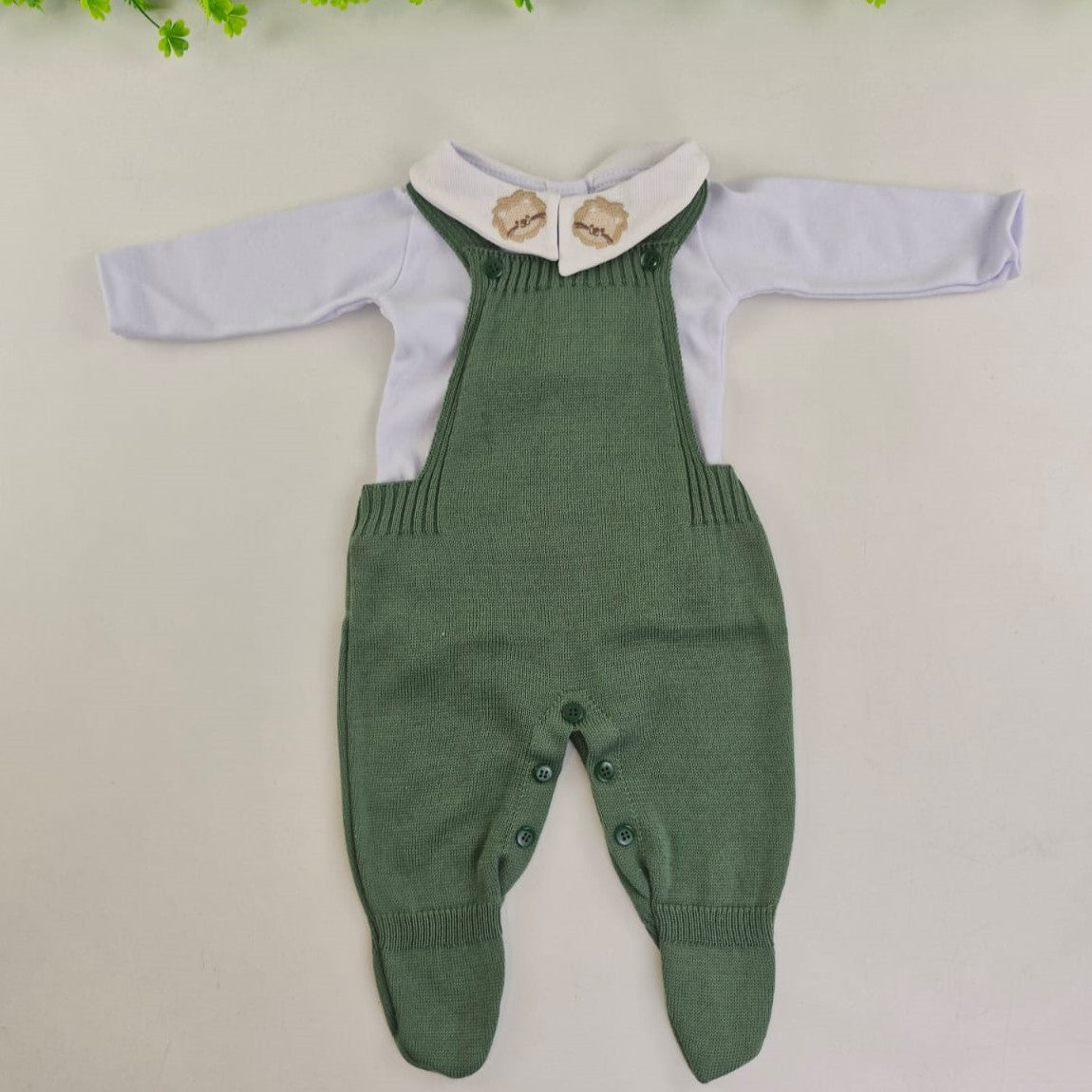 Saída de Maternidade Tamine Baby Daniel 4 Pçs - Charme e Elegância Clássica em Tricot
