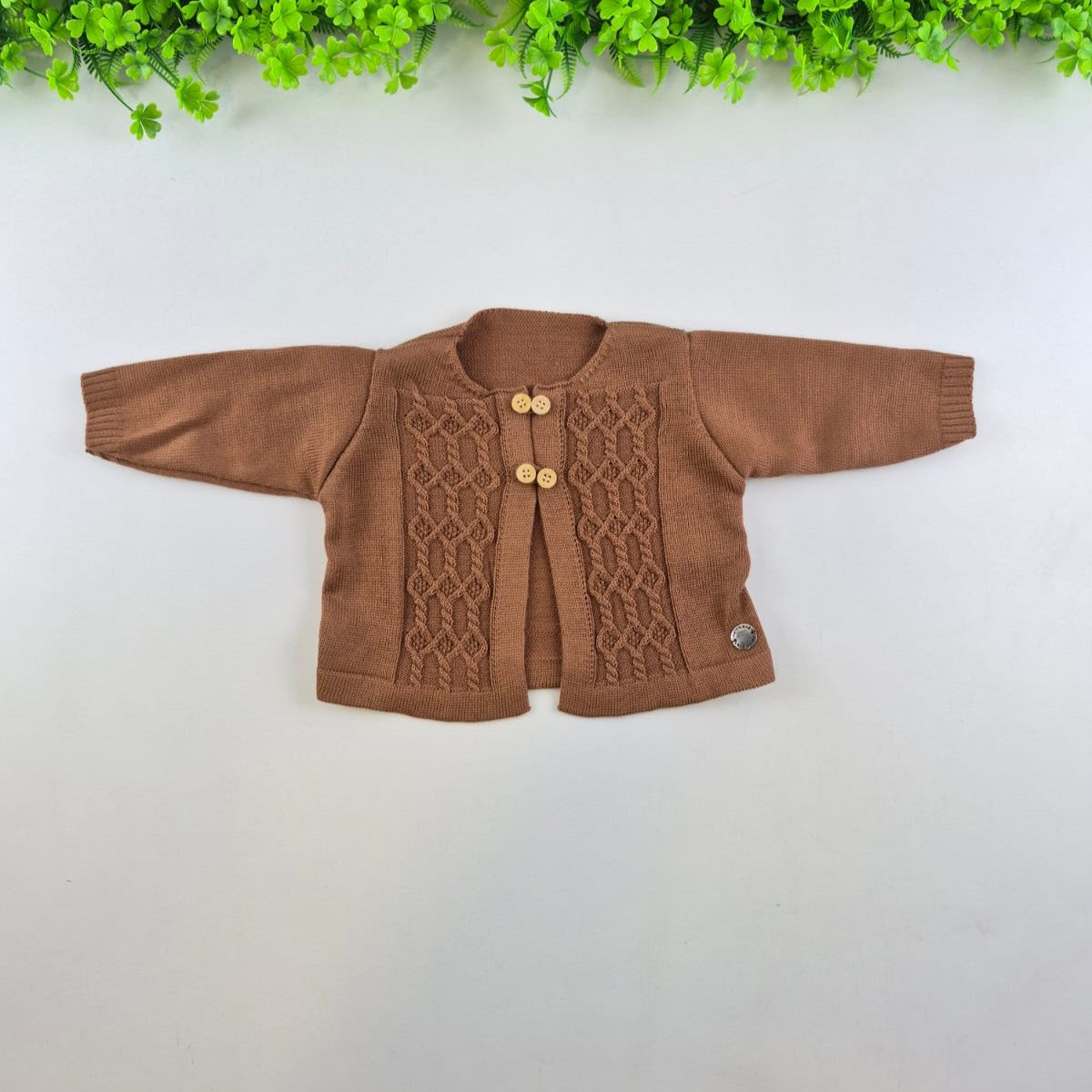 Saída de Maternidade Tamine Baby Daniel 4 Pçs - Charme e Elegância Clássica em Tricot