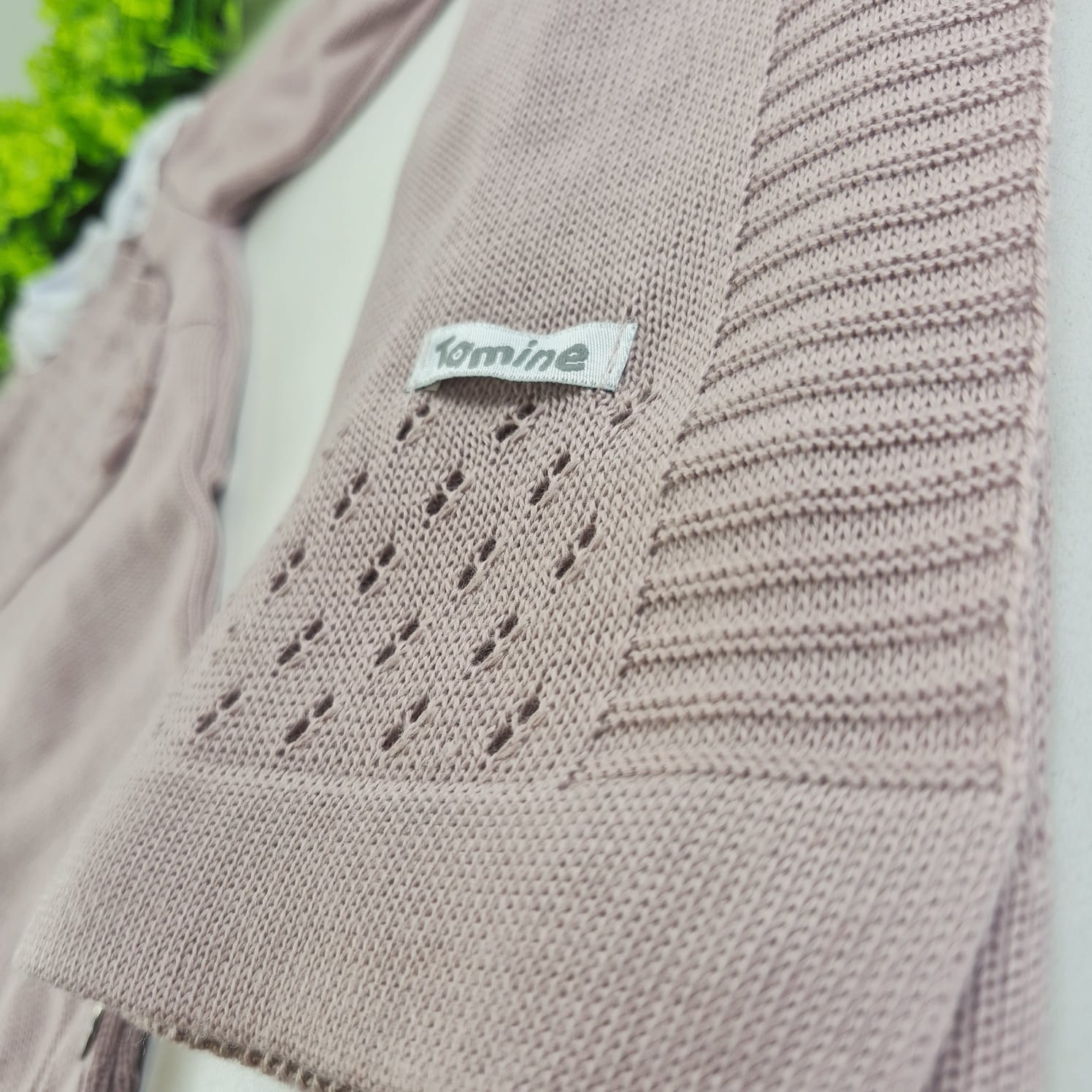 Saída de Maternidade Tamine Baby Alice Maria 4 Pçs - Romantismo e Delicadeza em Tricot de Luxo