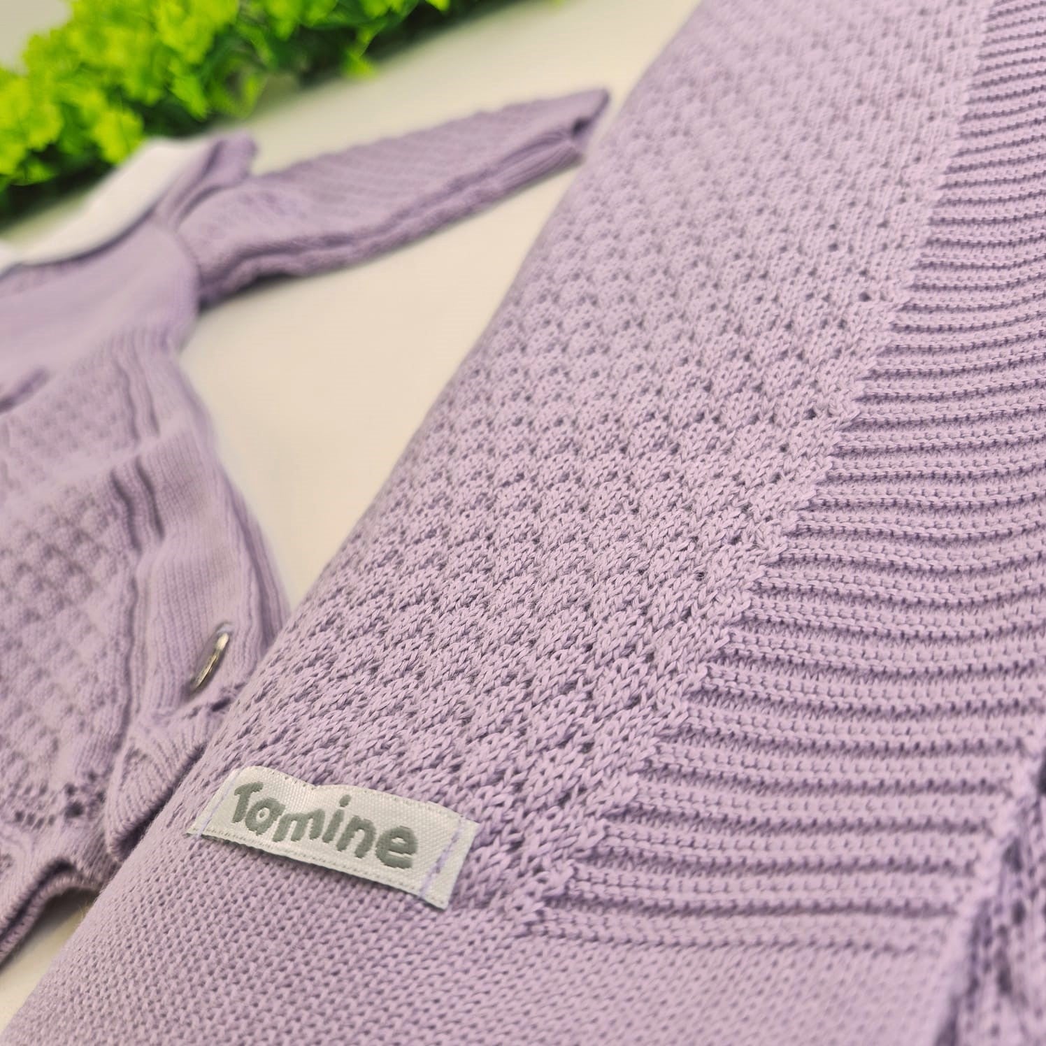 Saída de Maternidade Tamine Baby Lívia Maria 5 Pçs - Charme de Princesa em Vestido de Tricot Premium