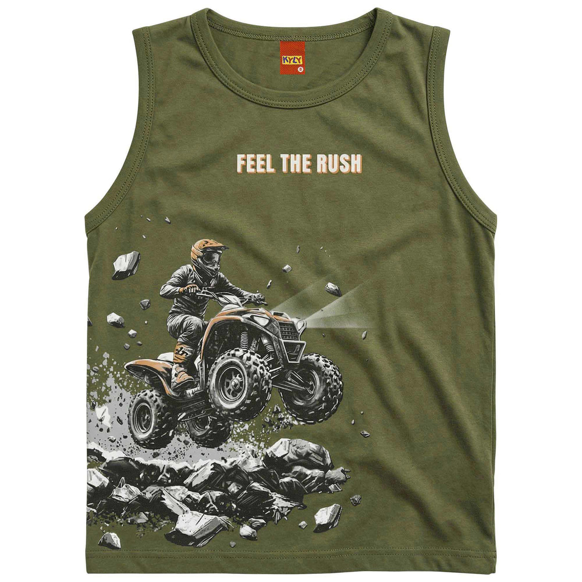 Regata Infantil Masculina Kyly Feel The Rush