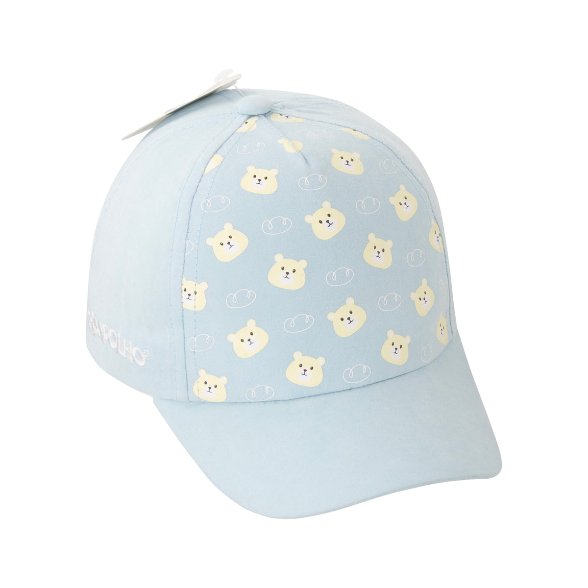 Boné Bebê Masculino Pimpolho Estampado com Velcro 0 a 1 Ano