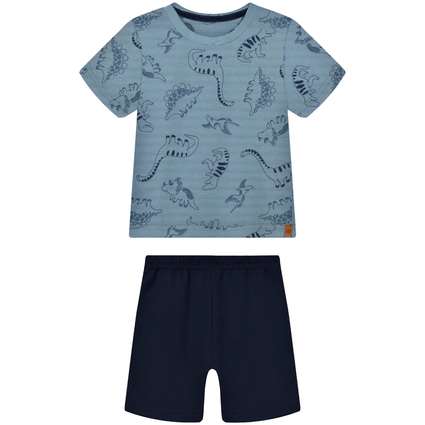 Conjunto Infantil Masculino Alakazoo Dinossauros Dino Team Casual