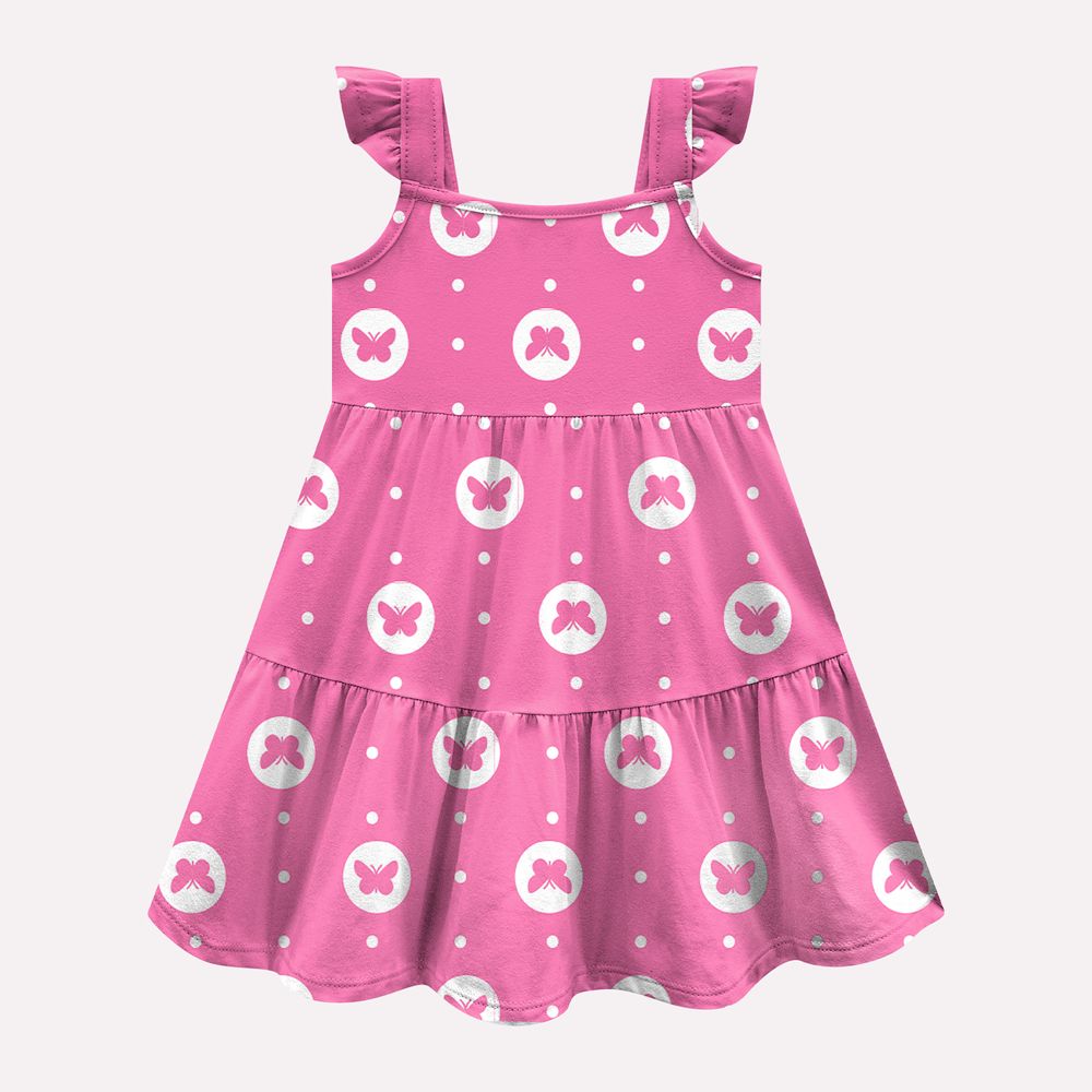 Vestido Infantil Kyly Borboletas