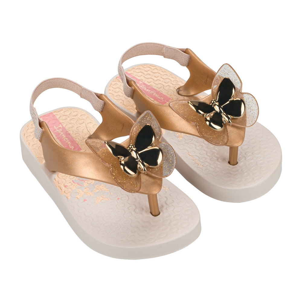 Chinelo Infantil Feminino Baby Ipanema Belle Borboleta Grendene Kids